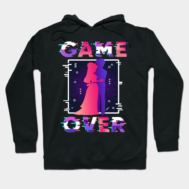 game over Hoodie by Jandjprints